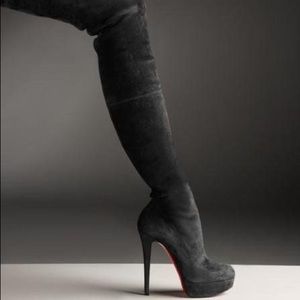 thigh high louboutin